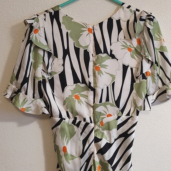 Jill Stuart Estelle keyhole cut out tropical dress - Picture 5 of 10